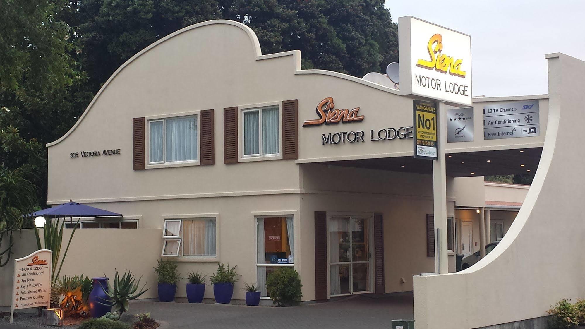 Siena Motor Lodge Whanganui Exterior photo